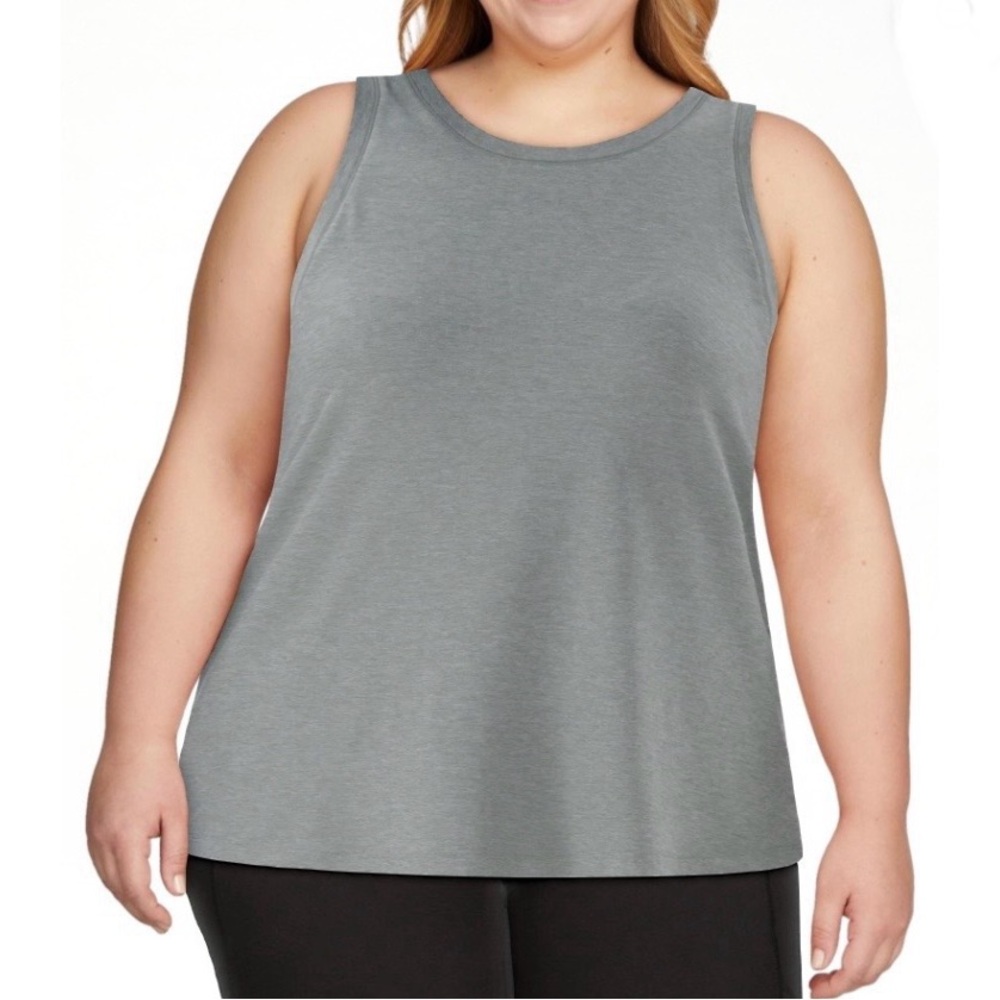 Athletic Works Women's Plus ButterCore Performance Tank Top, Size XXXL (22)